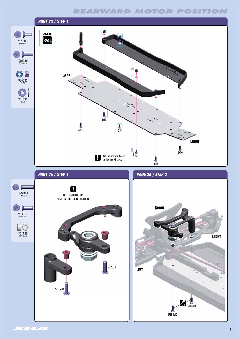 Xray - XB4 2015 (XB4'15) - 4WD - Manual - Page 41