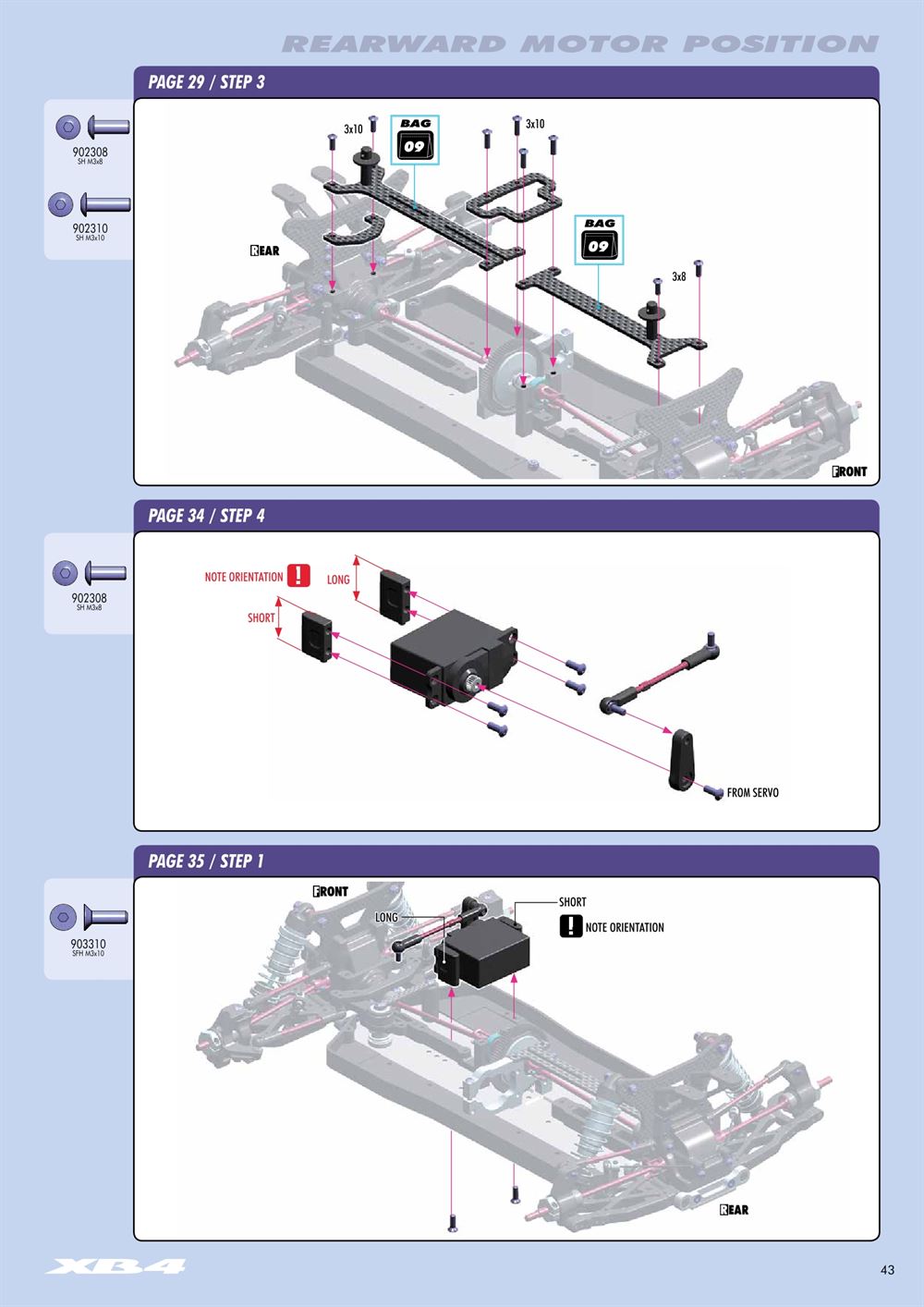 Xray - XB4 2015 (XB4'15) - 4WD - Manual - Page 43