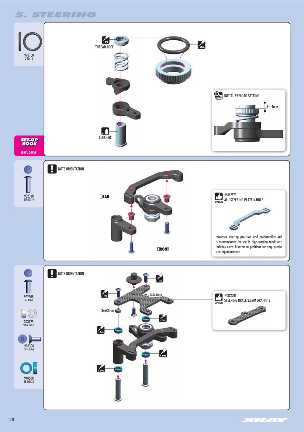 Xray - XB4 2017 (XB4'17) - 4WD - Manual - Page 28