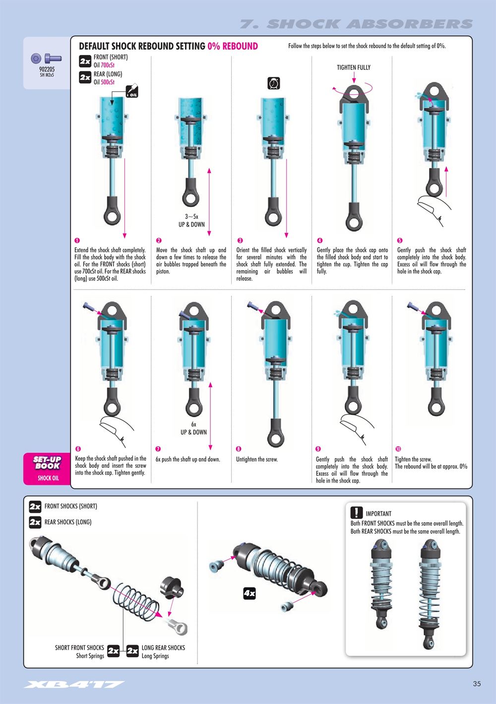 Xray - XB4 2017 (XB4'17) - 4WD - Manual - Page 35