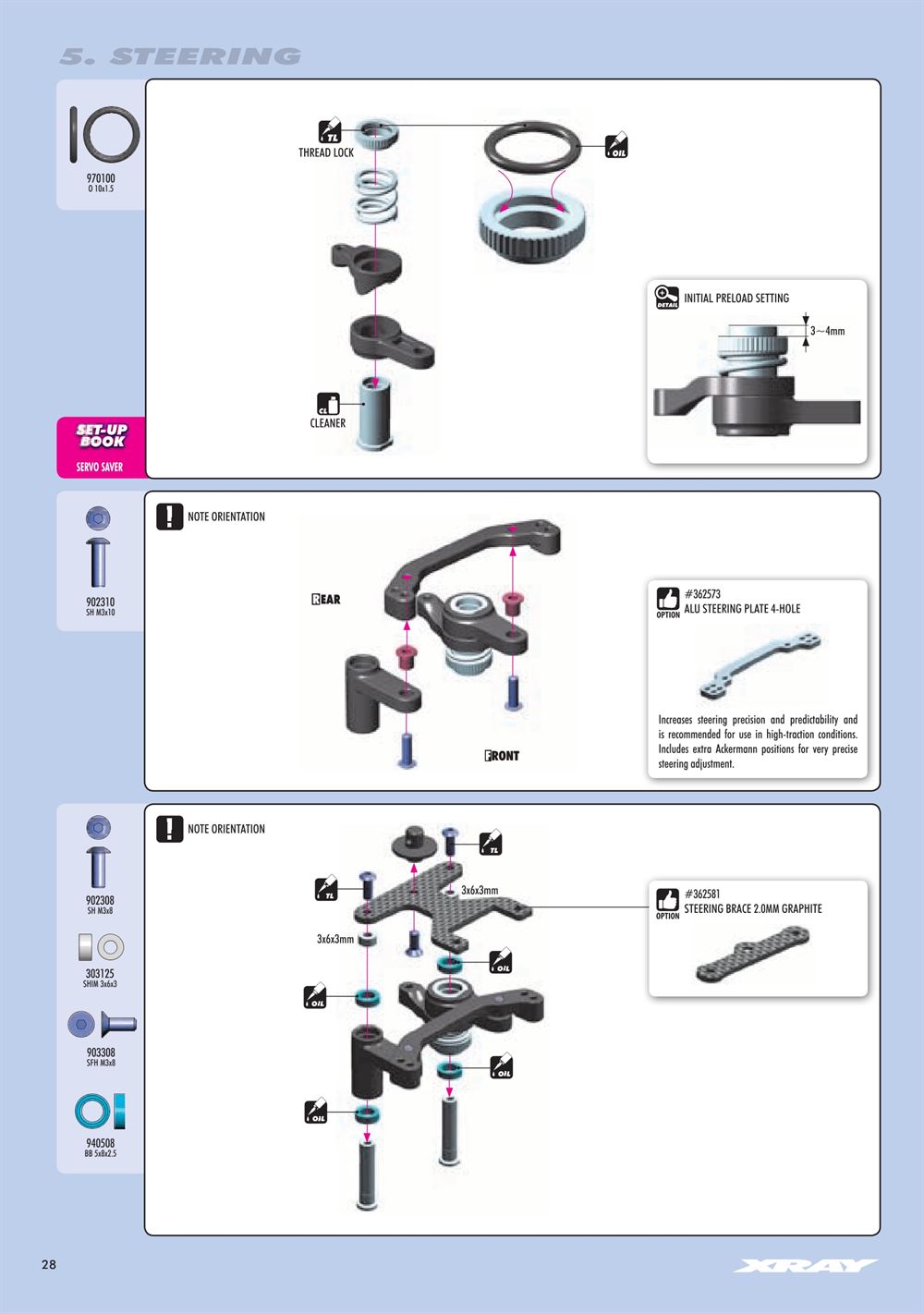 Xray - XB4 2018 (XB4'18) - 4WD - Manual - Page 28