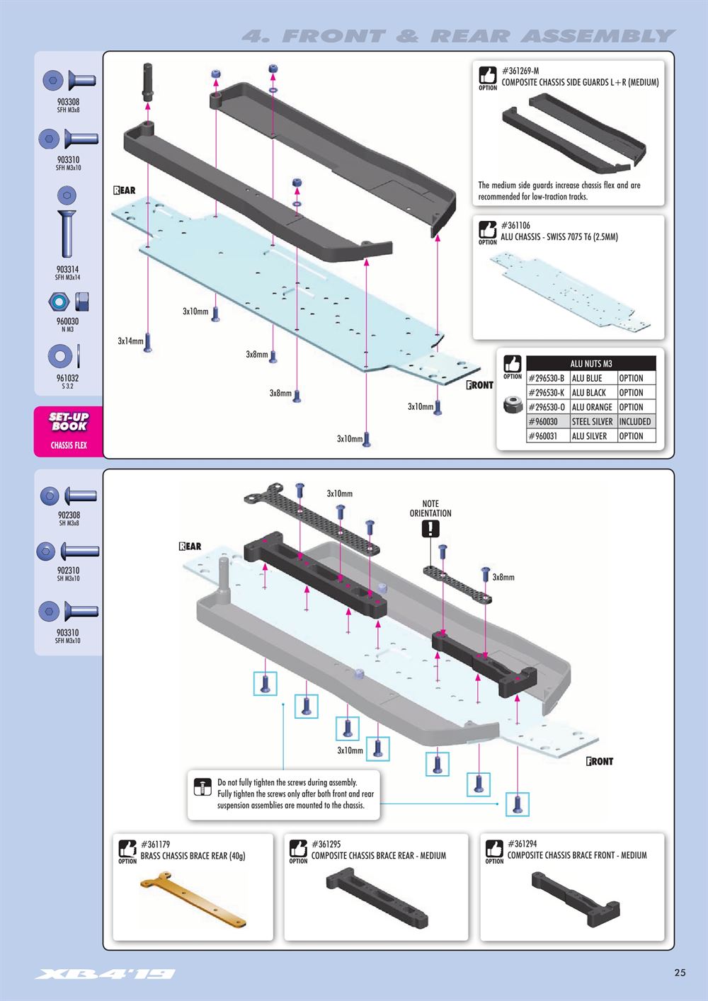 Xray - XB4 2019 (XB4'19) - 4WD - Manual - Page 25