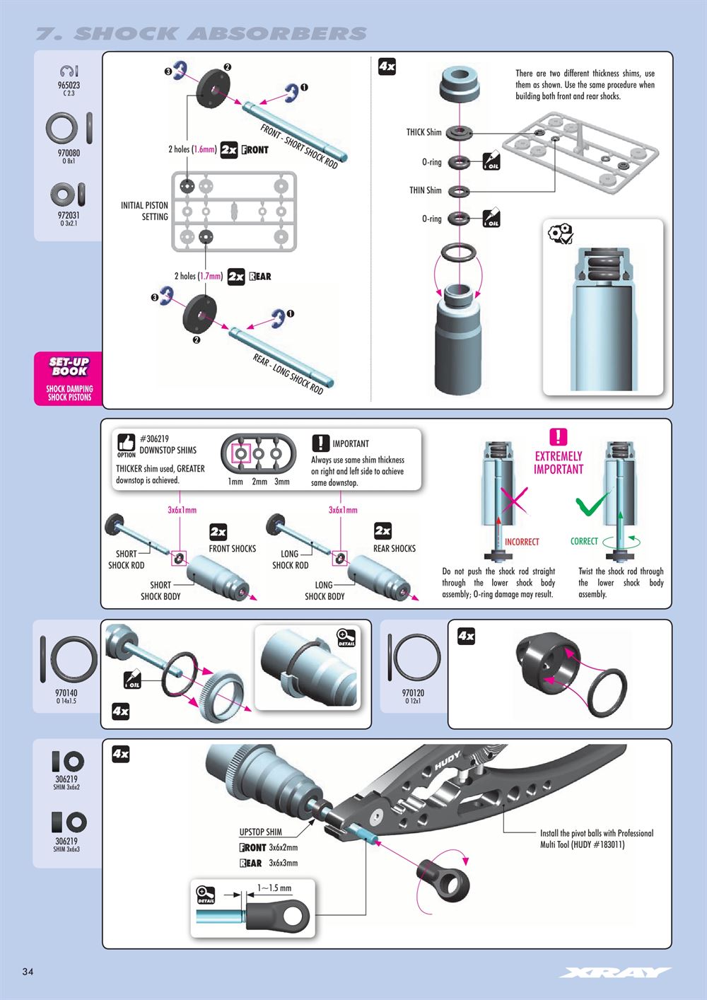 Xray - XB4 2019 (XB4'19) - 4WD - Manual - Page 34