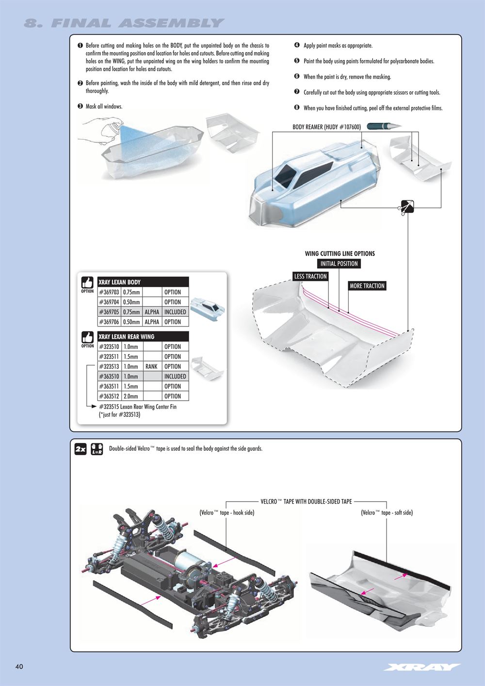 Xray - XB4 2019 (XB4'19) - 4WD - Manual - Page 40