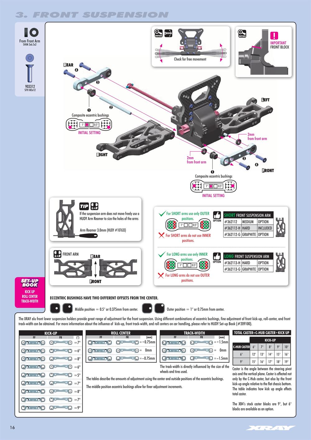 Xray - XB4 2020 (XB4'20) - 4WD - Manual - Page 16