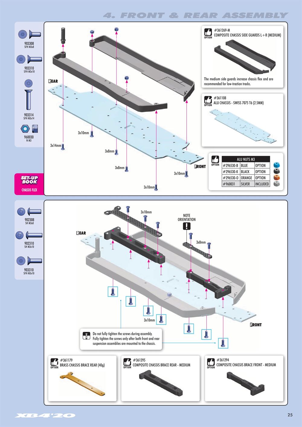 Xray - XB4 2020 (XB4'20) - 4WD - Manual - Page 25