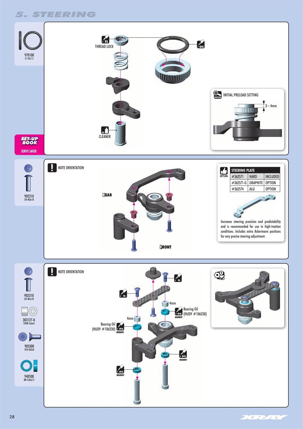 Xray - XB4 2020 (XB4'20) - 4WD - Manual - Page 28