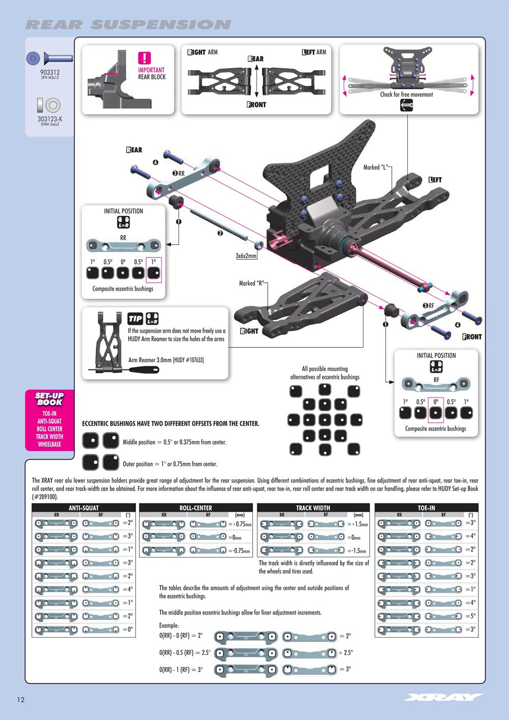 Xray - XB4 - 2WD - Manual - Page 12