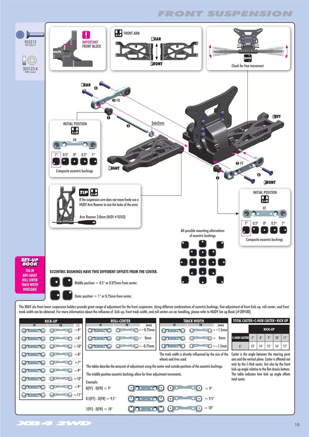 Xray - XB4 - 2WD - Manual - Page 15