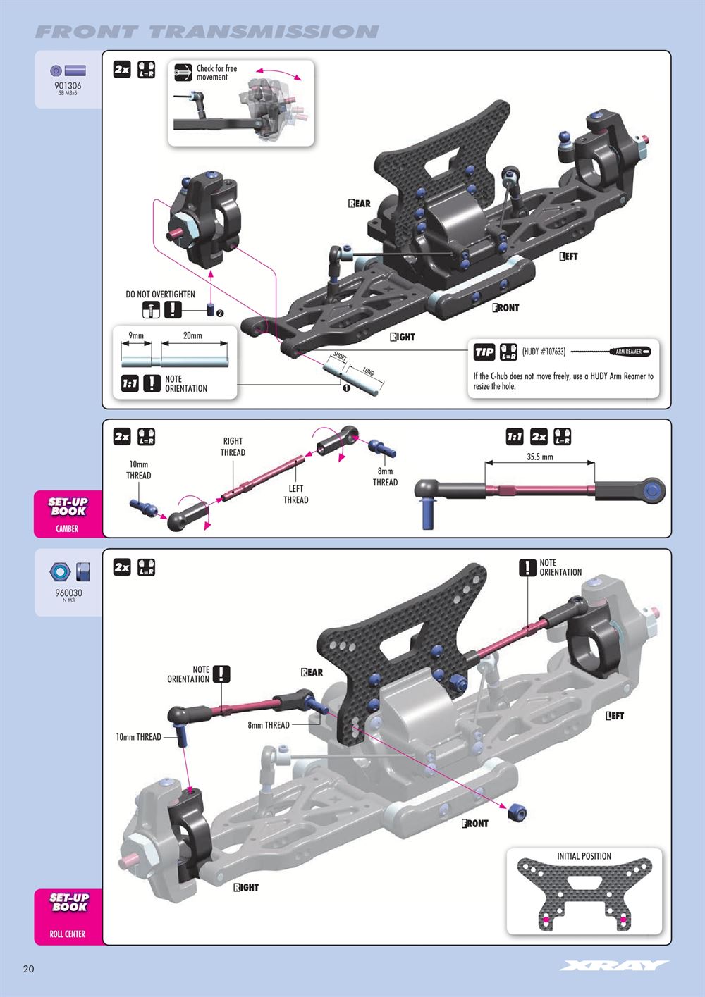 Xray - XB4 - 2WD - Manual - Page 20
