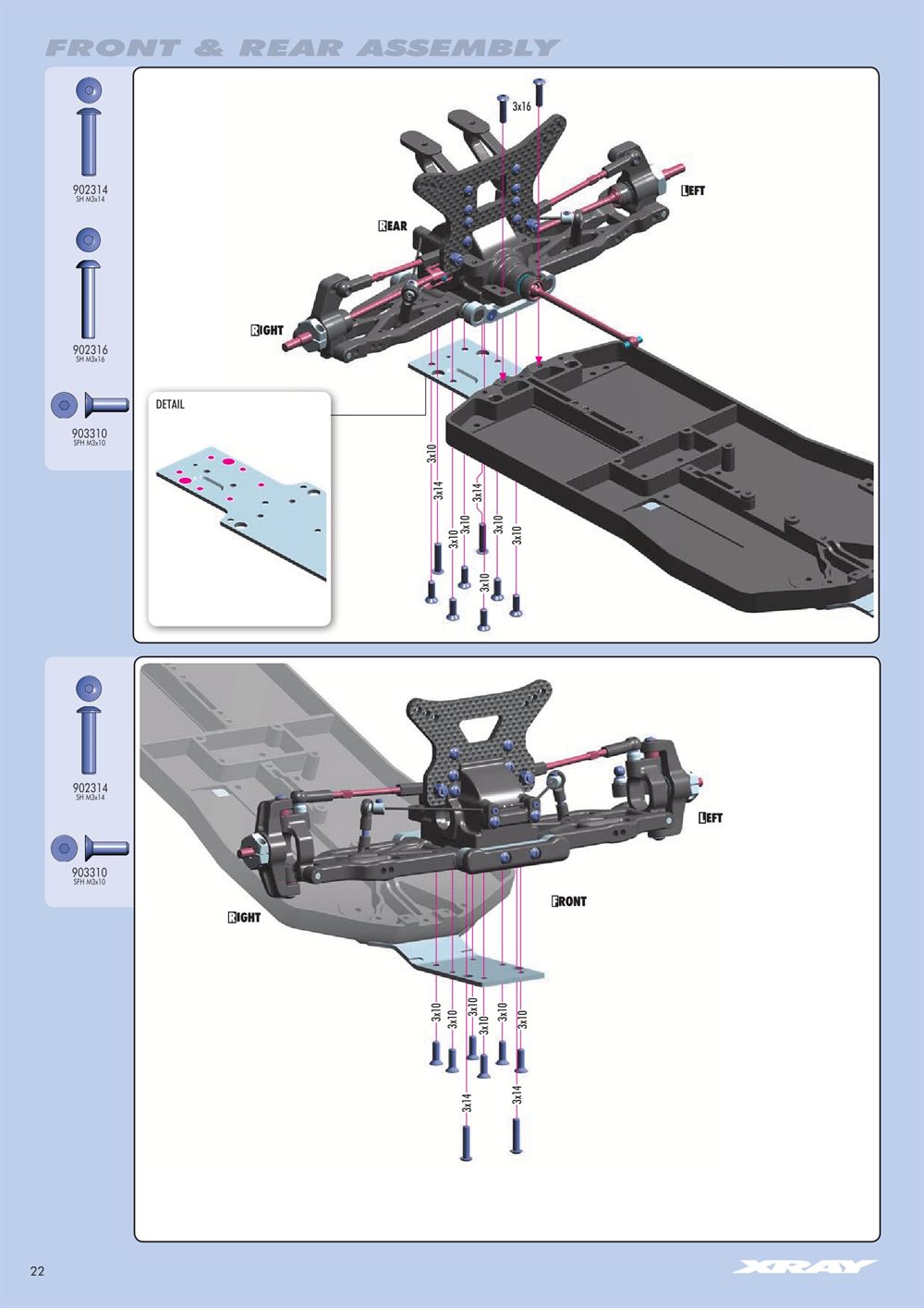 Xray - XB4 - 2WD - Manual - Page 22