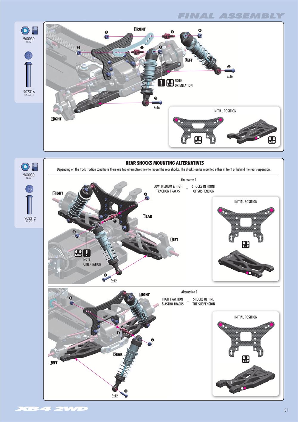 Xray - XB4 - 2WD - Manual - Page 31