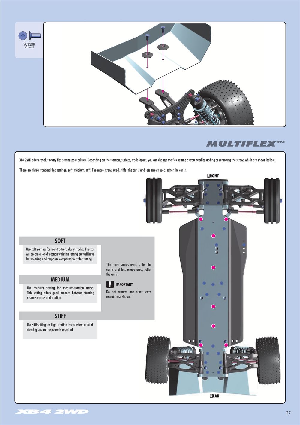 Xray - XB4 - 2WD - Manual - Page 37