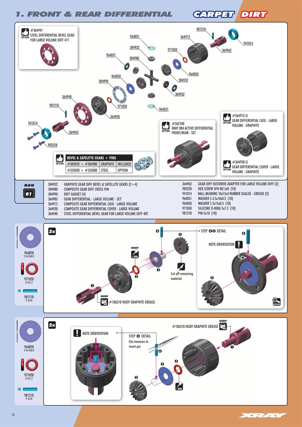 Xray - XB4C 2021 (XB4C'21) - Manual - Page 6