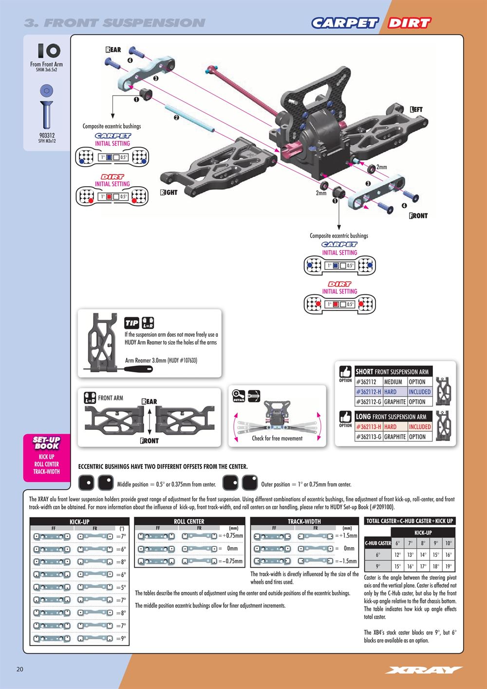 Xray - XB4C 2021 (XB4C'21) - Manual - Page 20