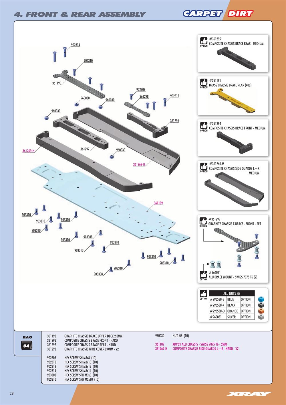 Xray - XB4C 2021 (XB4C'21) - Manual - Page 28
