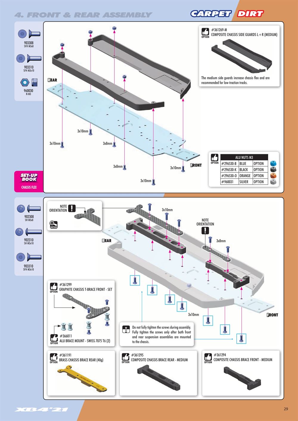 Xray - XB4C 2021 (XB4C'21) - Manual - Page 29