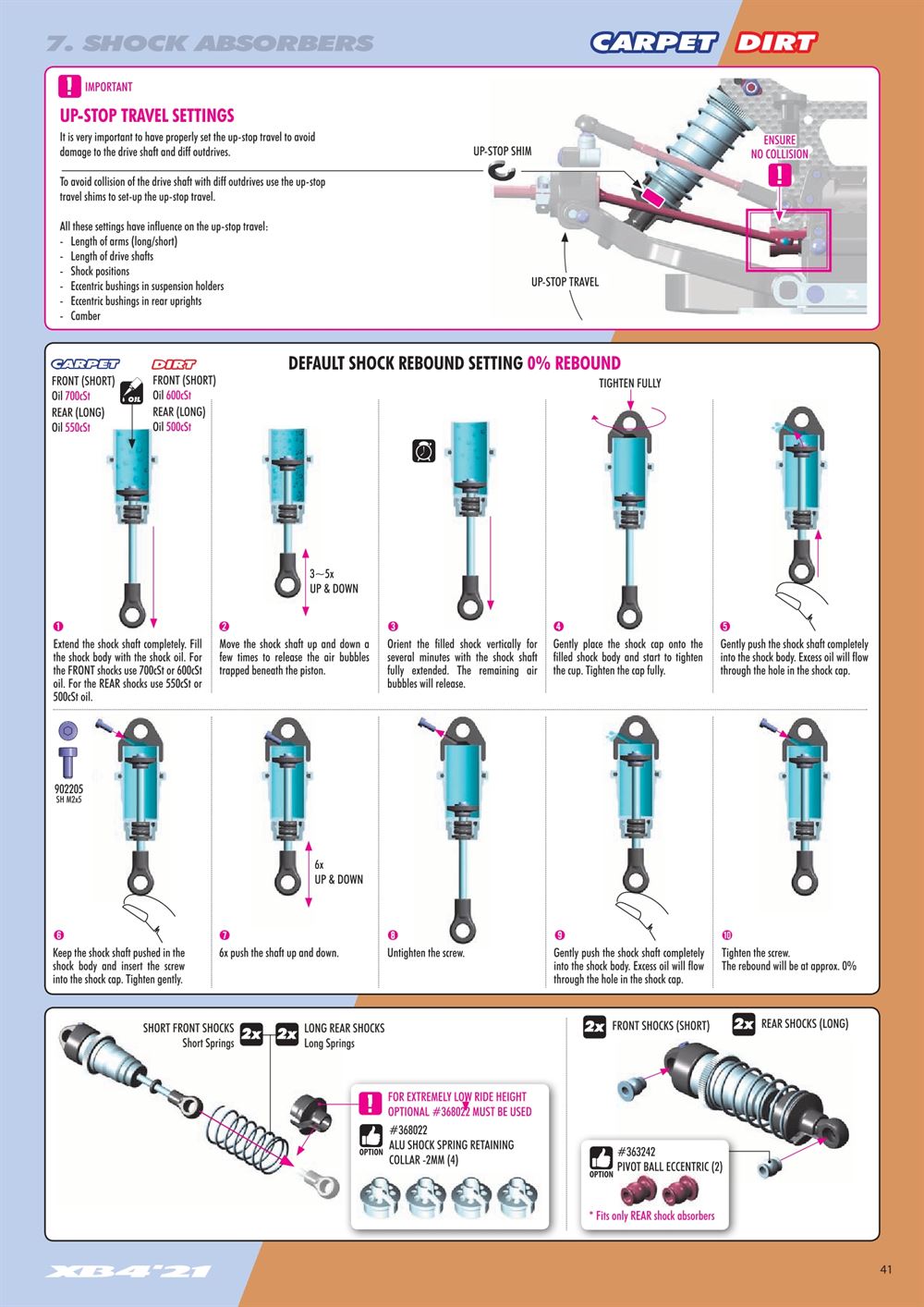 Xray - XB4C 2021 (XB4C'21) - Manual - Page 41