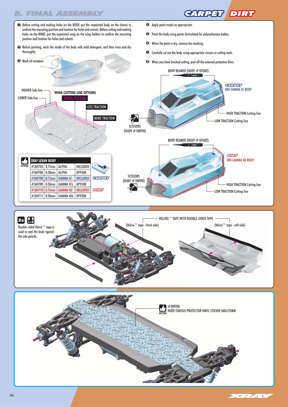 Xray - XB4C 2021 (XB4C'21) - Manual - Page 46