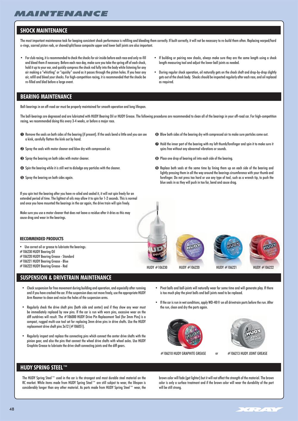 Xray - XB4C 2021 (XB4C'21) - Manual - Page 48