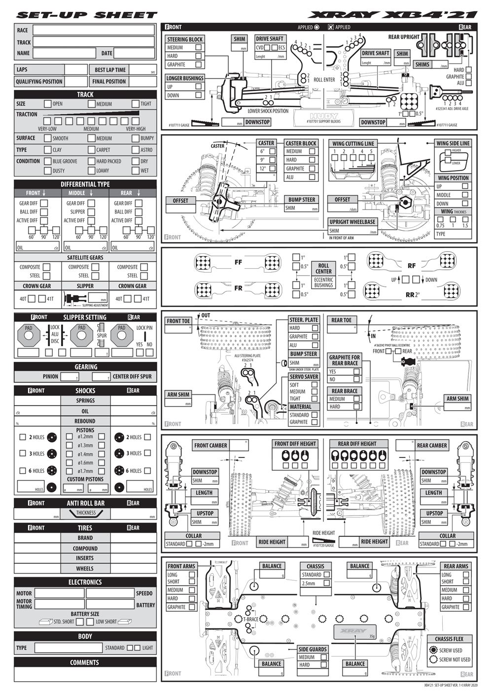 Xray - XB4C 2021 (XB4C'21) - Manual - Page 49