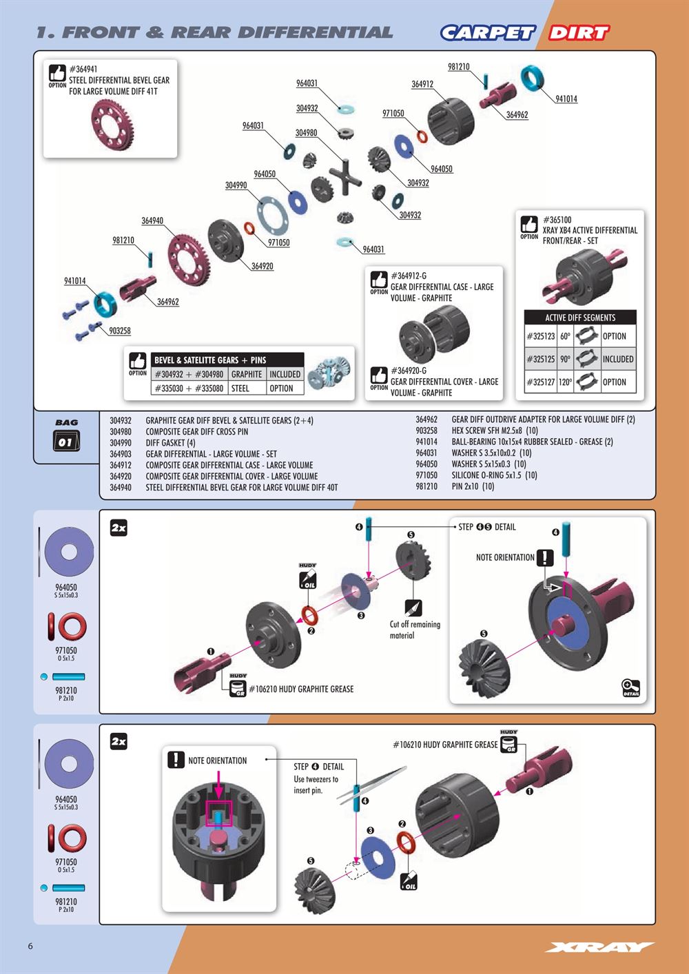 Xray - XB4D 2022 (XB4D'22) - Manual - Page 6