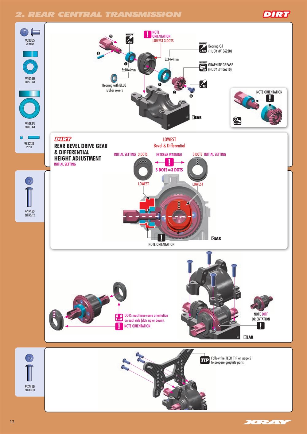 Xray - XB4D 2022 (XB4D'22) - Manual - Page 12