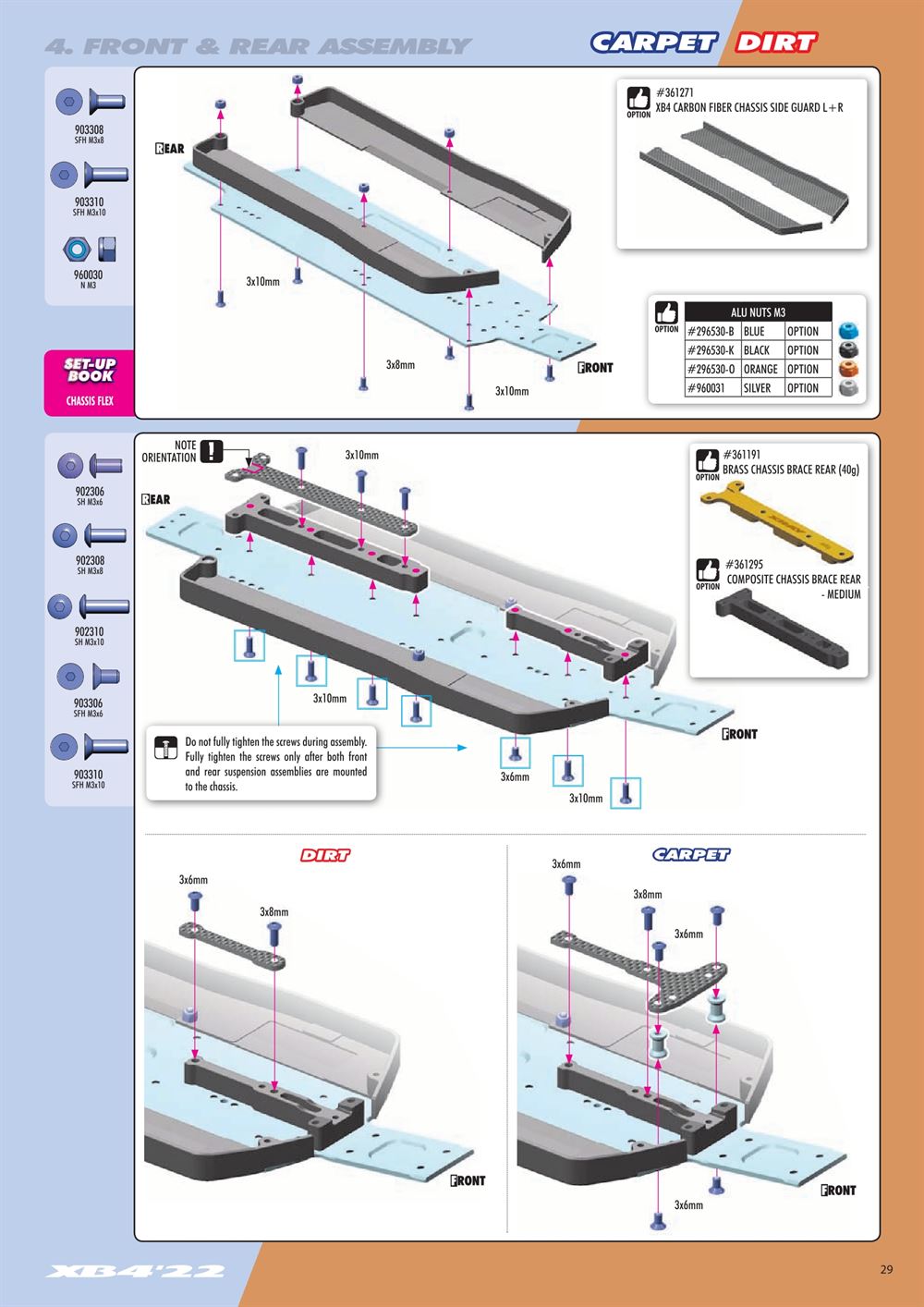 Xray - XB4D 2022 (XB4D'22) - Manual - Page 29