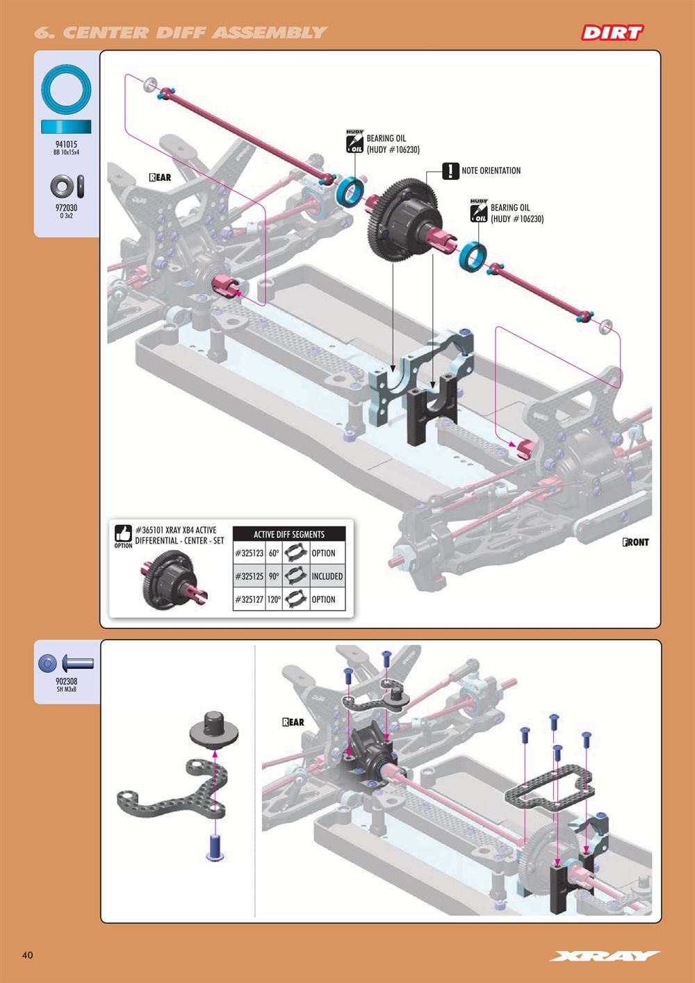 Xray - XB4D 2022 (XB4D'22) - Manual - Page 40