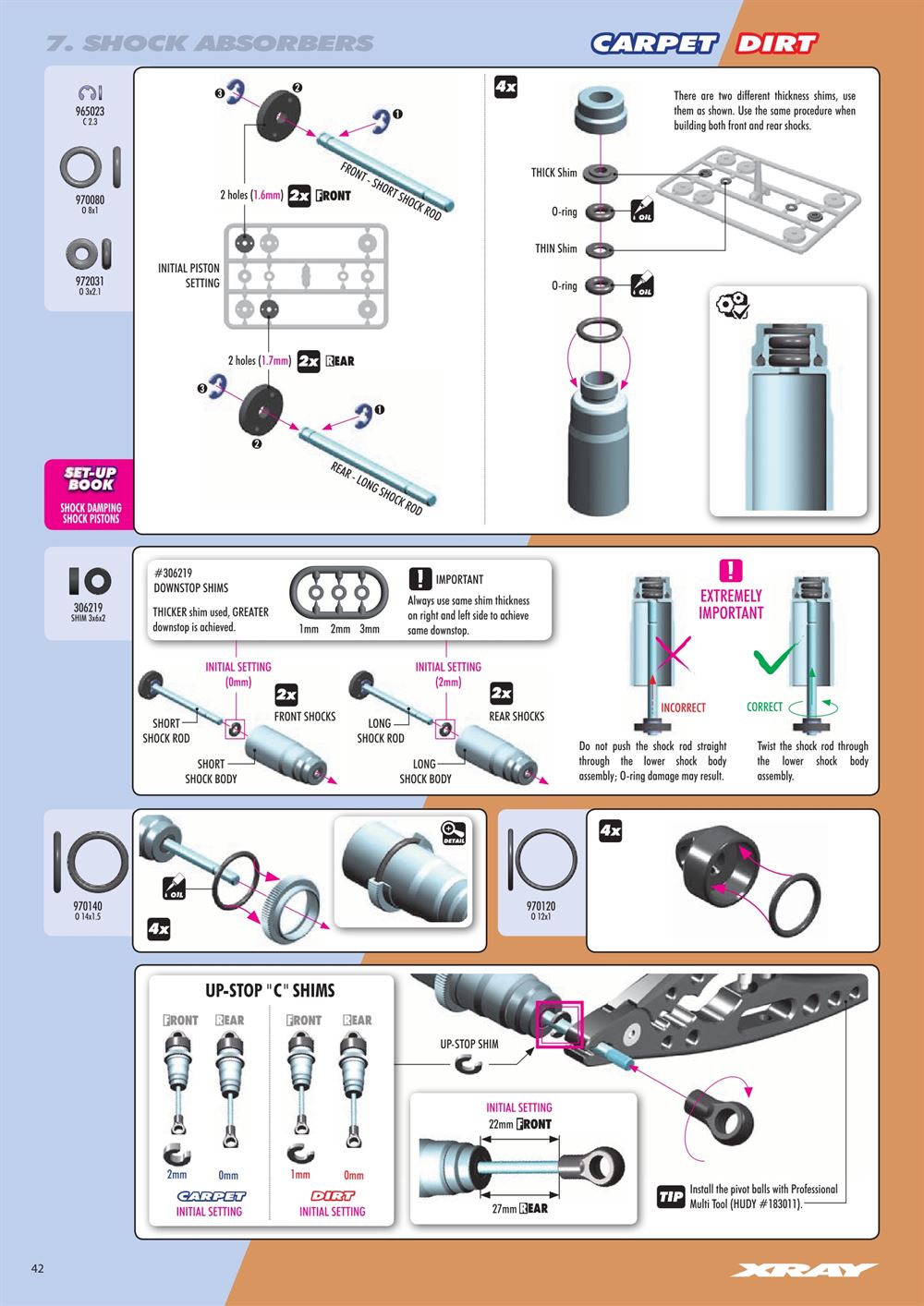 Xray - XB4D 2022 (XB4D'22) - Manual - Page 42