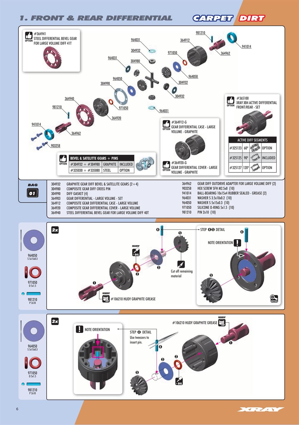 Xray - XB4D 2023 (XB4D'23) - Manual - Page 6