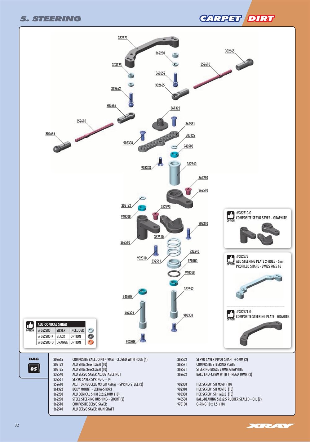 Xray - XB4D 2023 (XB4D'23) - Manual - Page 32