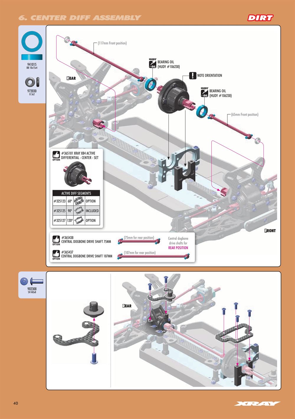 Xray - XB4D 2023 (XB4D'23) - Manual - Page 40