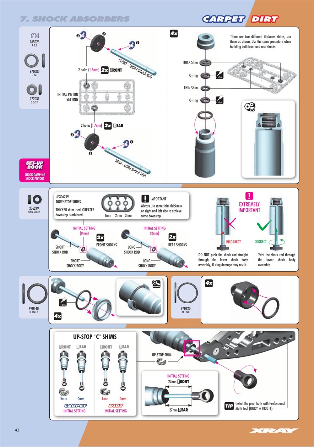 Xray - XB4D 2023 (XB4D'23) - Manual - Page 42