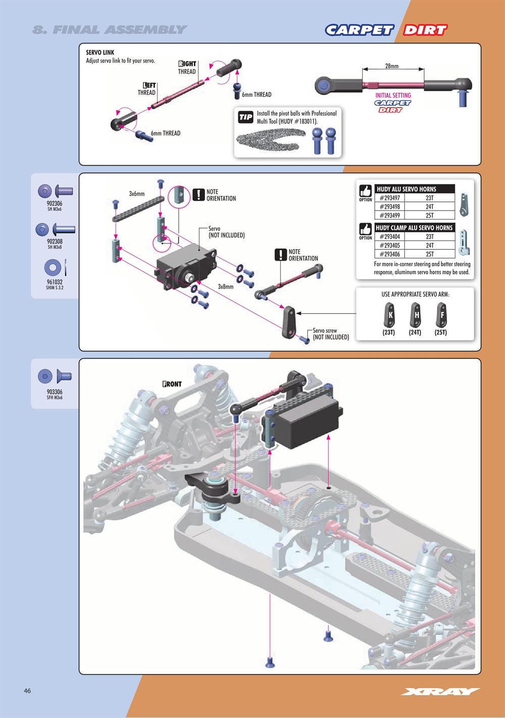 Xray - XB4D 2023 (XB4D'23) - Manual - Page 46