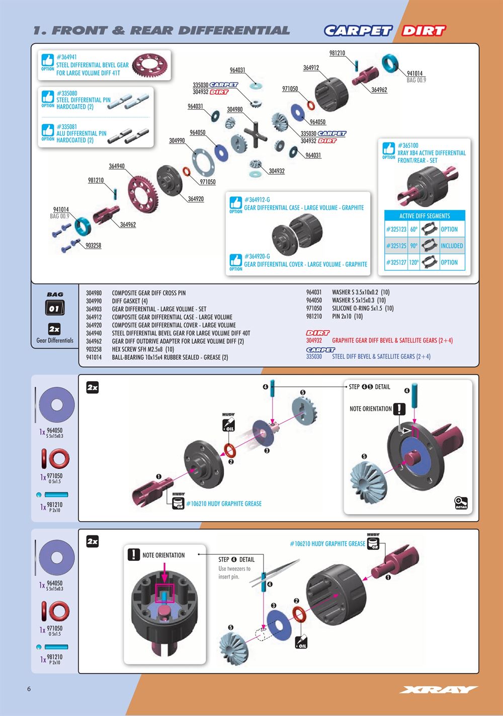 Xray - XB4D 2024 (XB4D'24) - Manual - Page 6