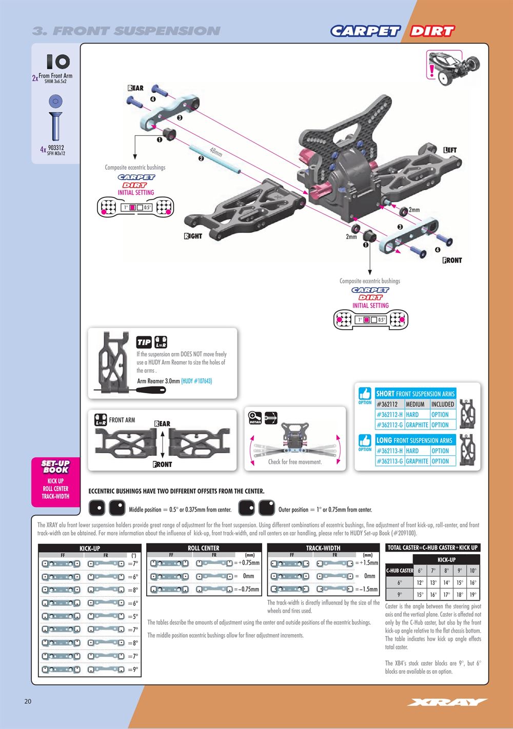 Xray - XB4D 2024 (XB4D'24) - Manual - Page 20