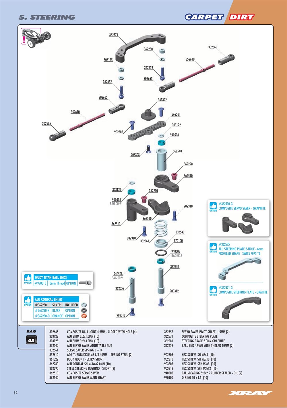 Xray - XB4D 2024 (XB4D'24) - Manual - Page 32