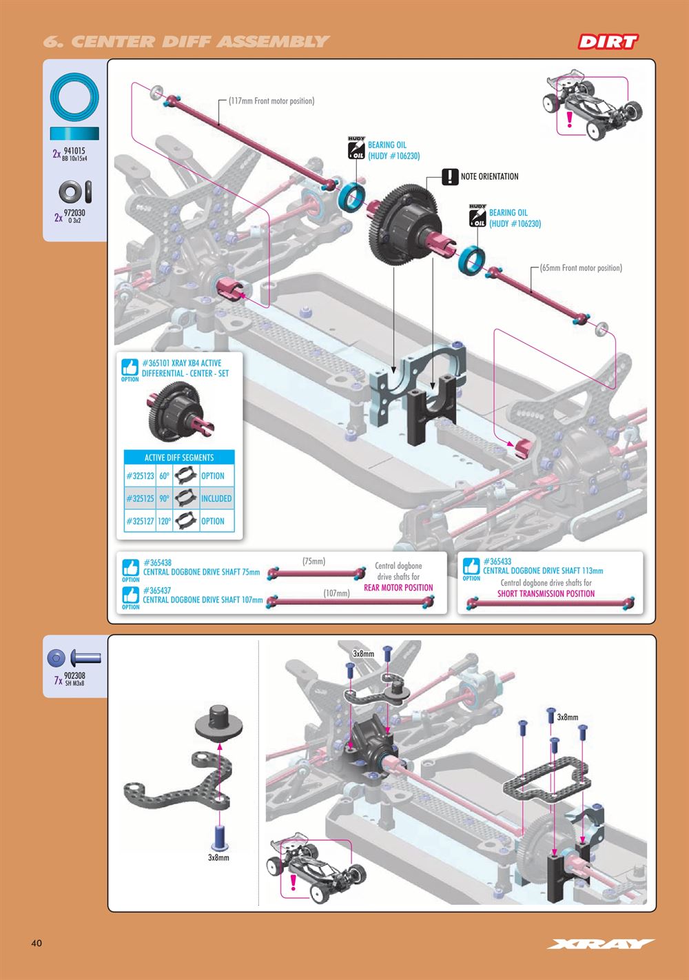 Xray - XB4D 2024 (XB4D'24) - Manual - Page 40