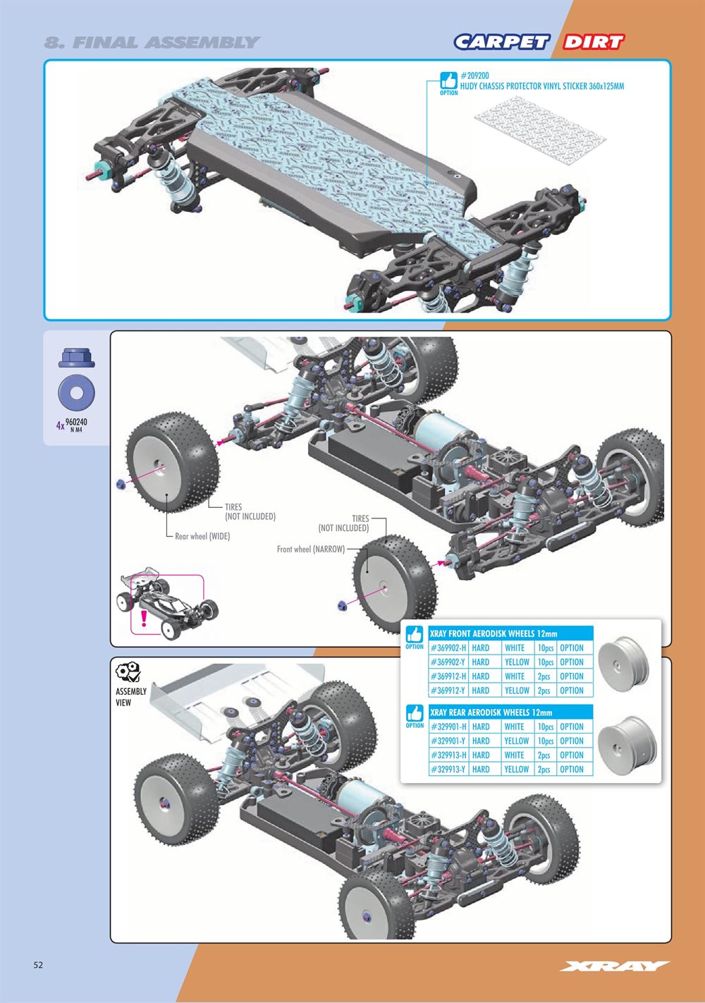 Xray - XB4D 2024 (XB4D'24) - Manual - Page 52
