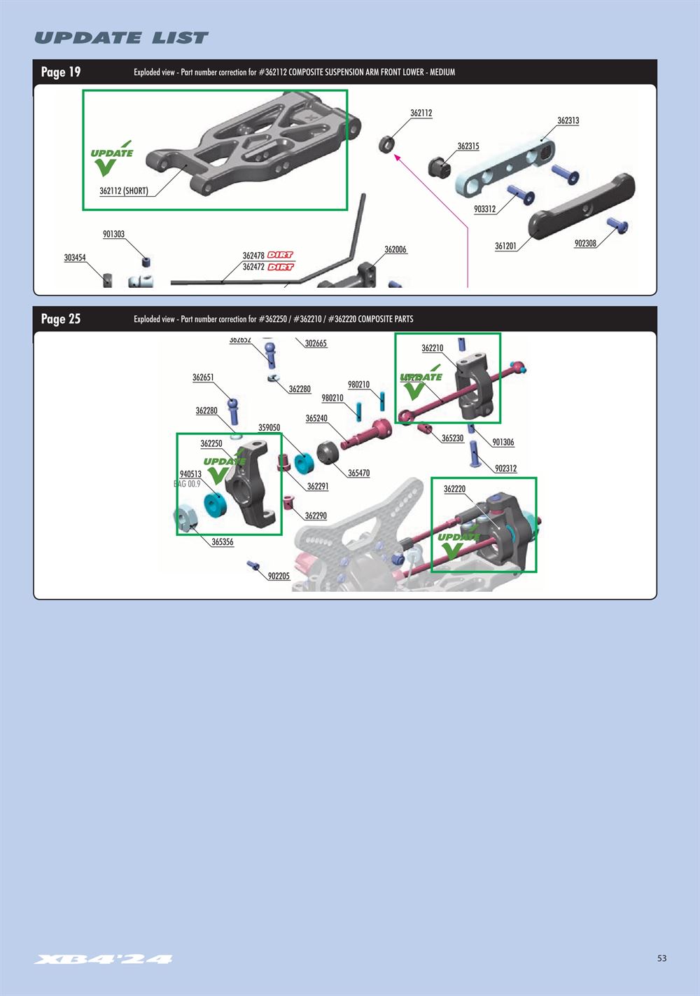 Xray - XB4D 2024 (XB4D'24) - Manual - Page 53