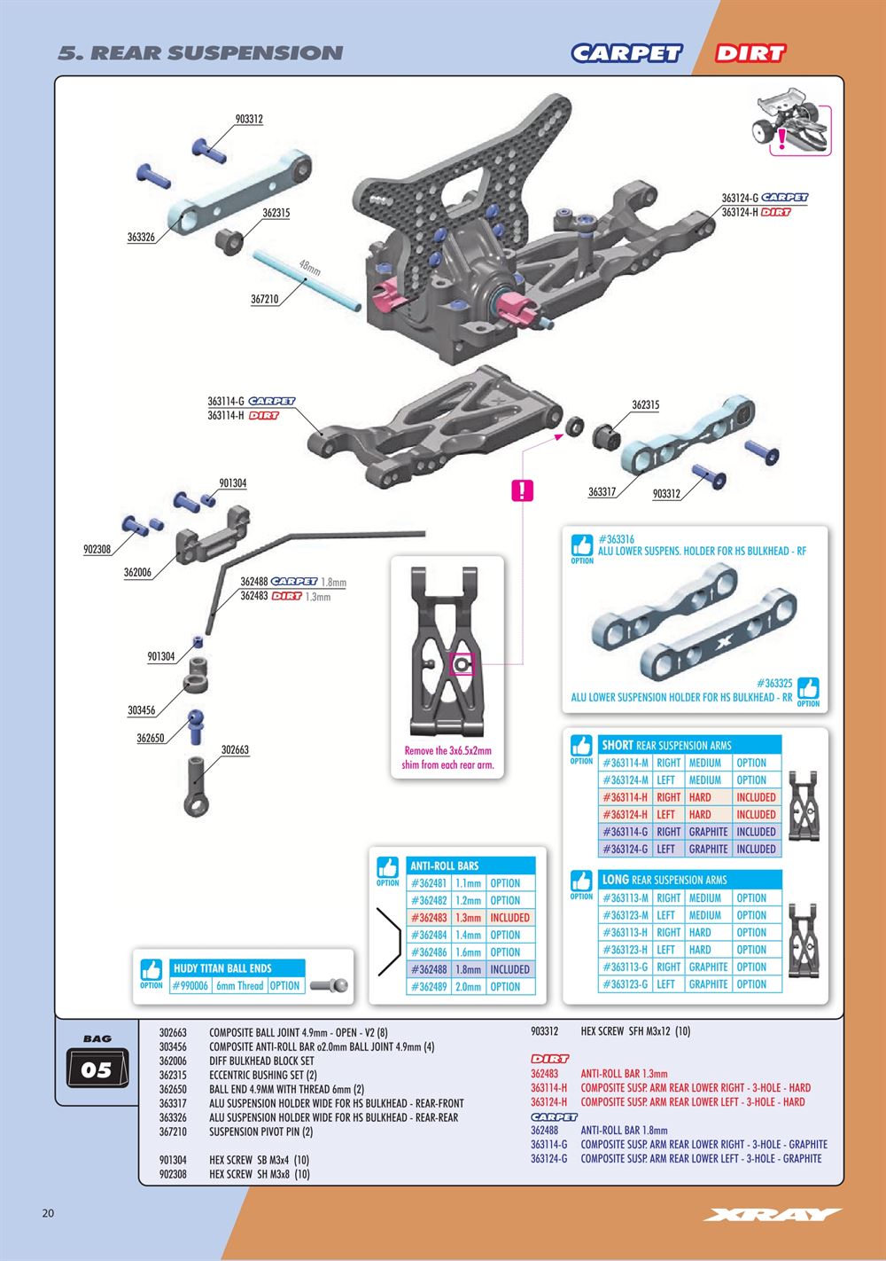 Xray - XB4C 2025 (XB4C'25) - Manual - Page 20