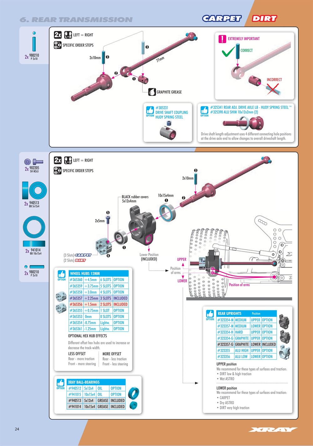 Xray - XB4C 2025 (XB4C'25) - Manual - Page 24