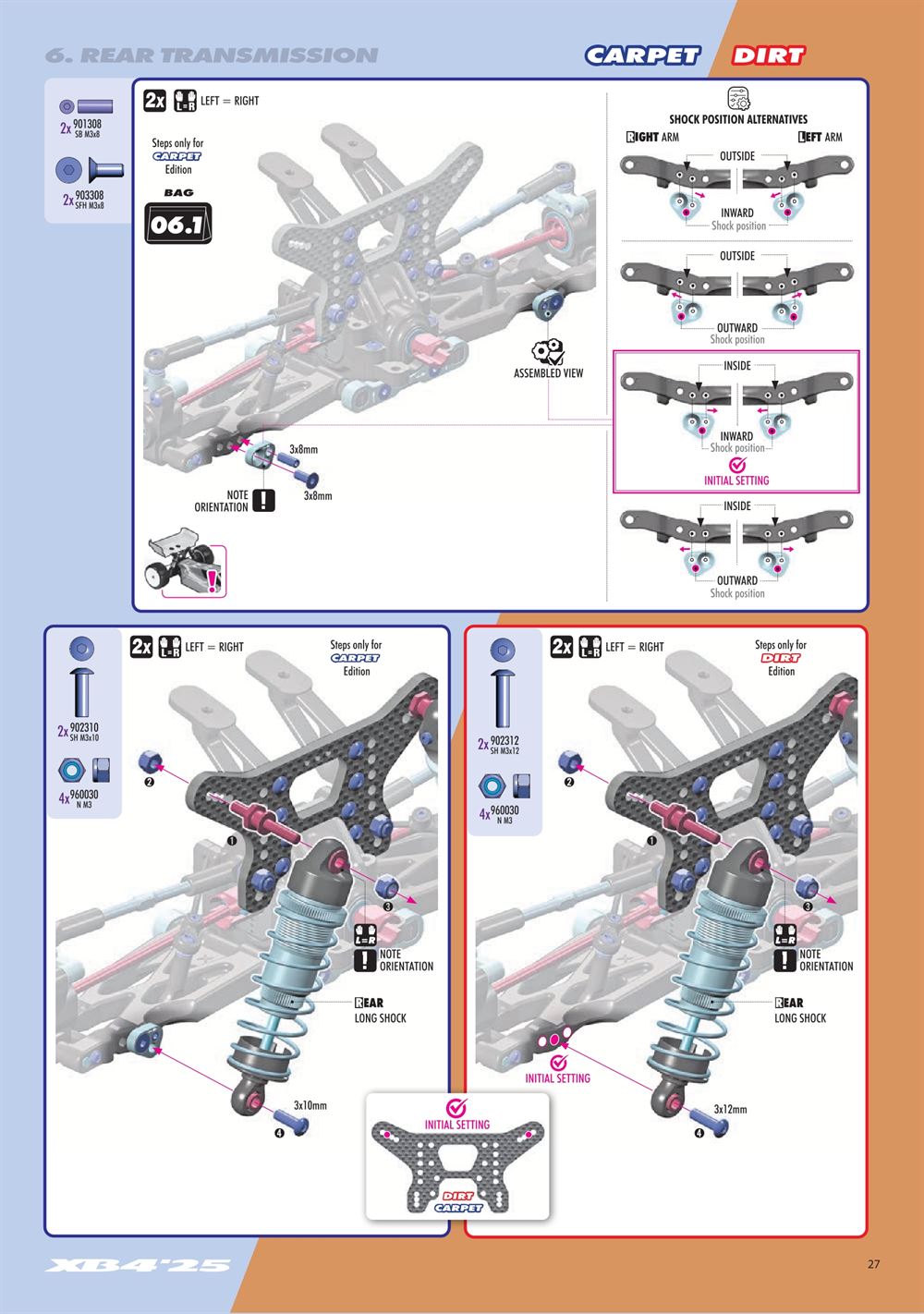 Xray - XB4C 2025 (XB4C'25) - Manual - Page 27