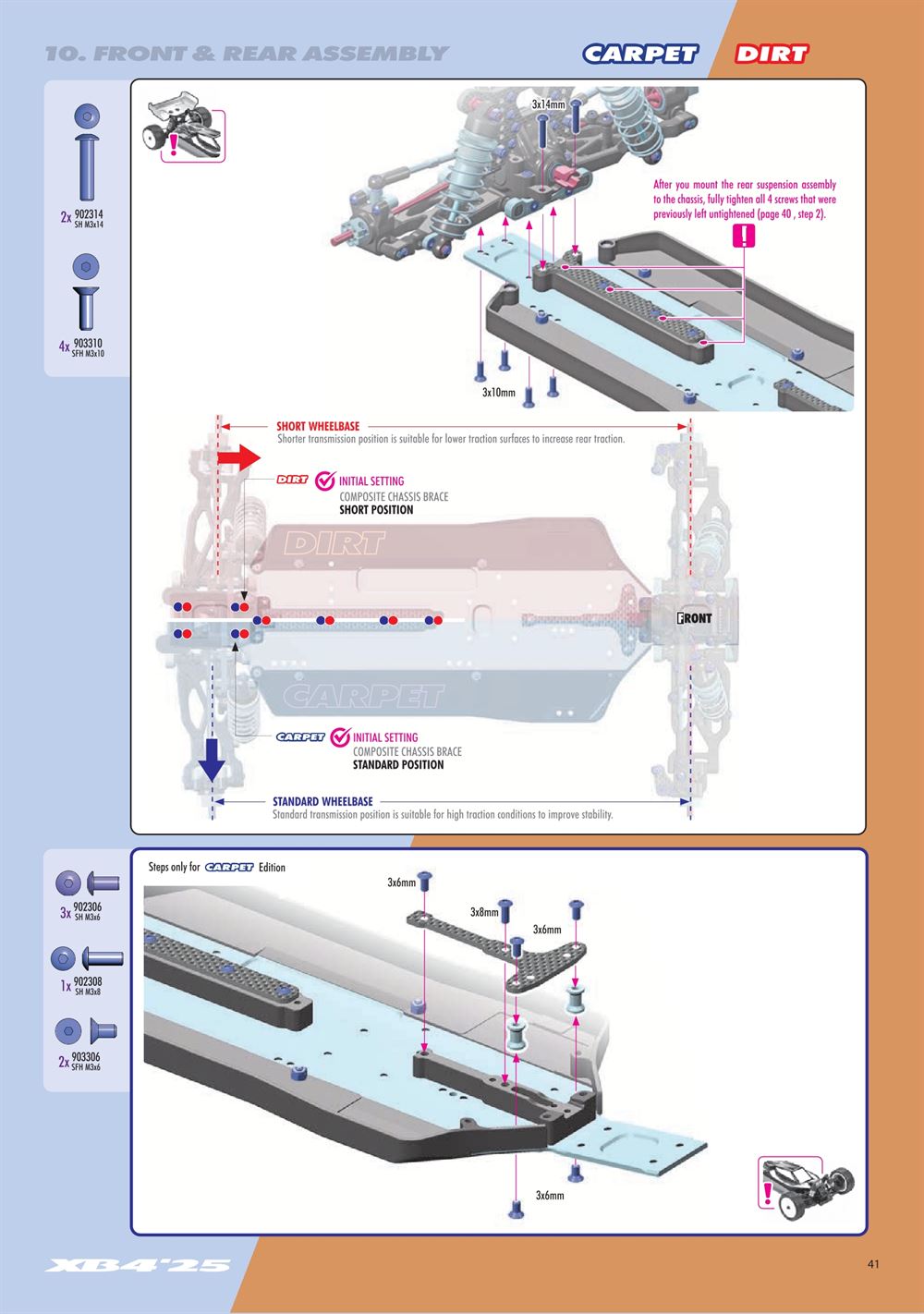 Xray - XB4C 2025 (XB4C'25) - Manual - Page 41