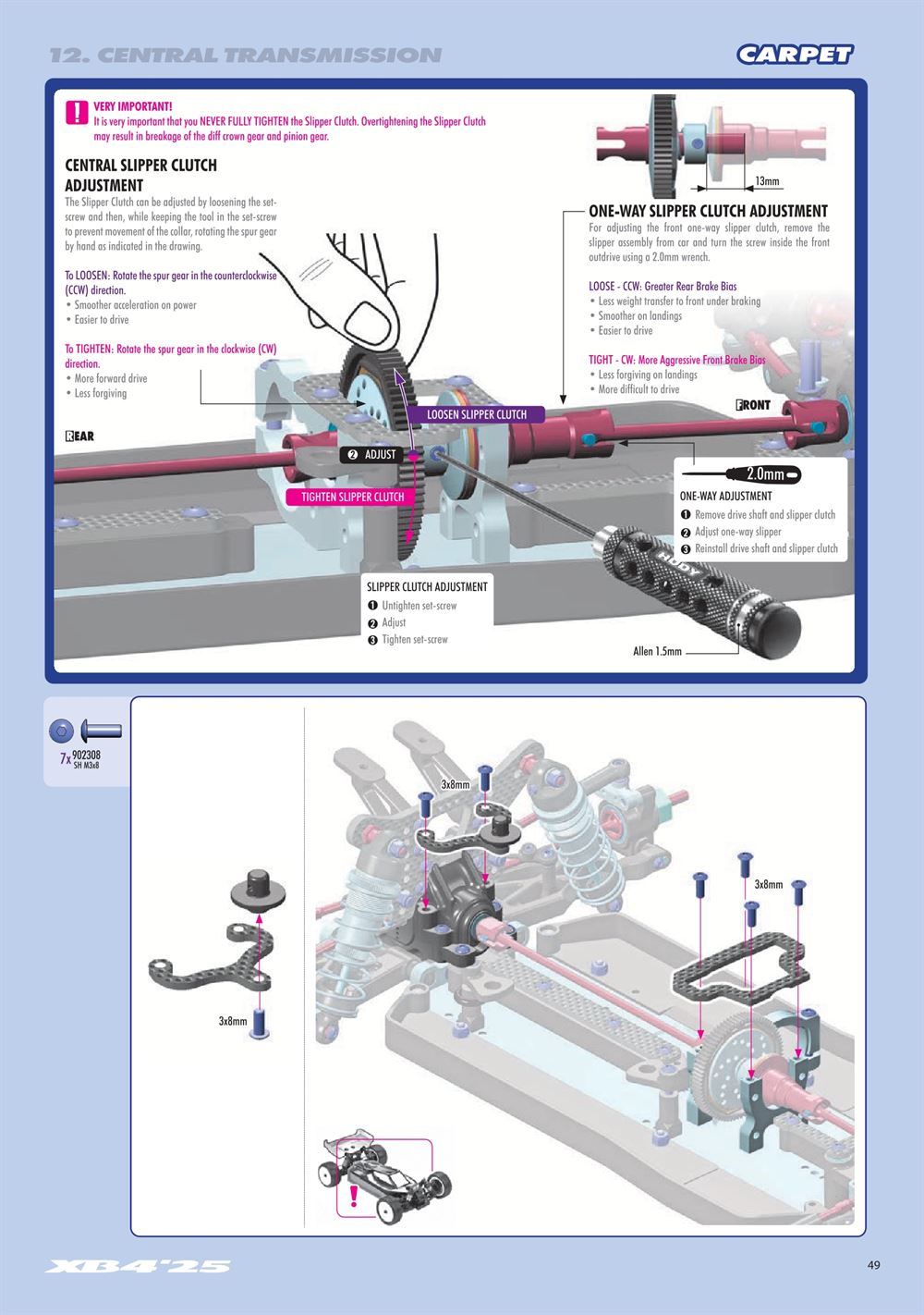 Xray - XB4C 2025 (XB4C'25) - Manual - Page 49