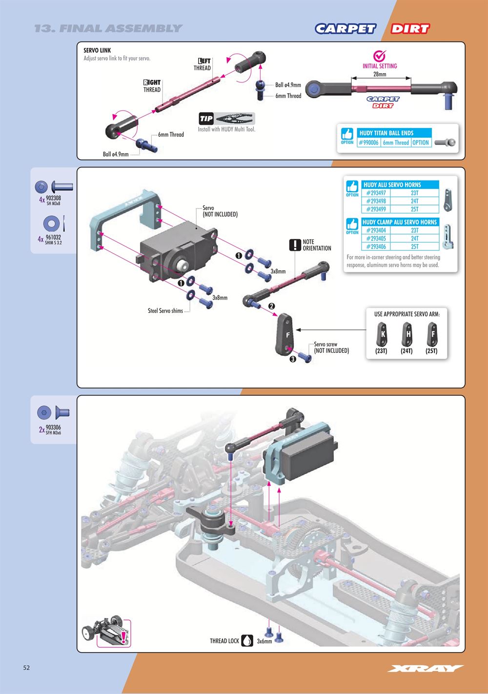 Xray - XB4C 2025 (XB4C'25) - Manual - Page 52