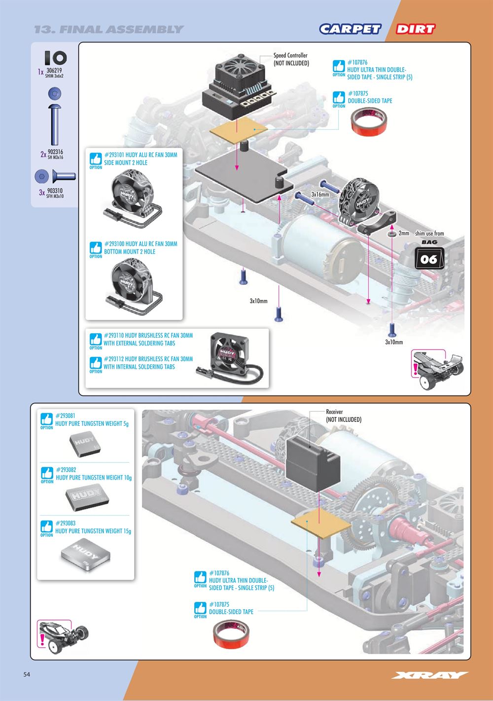 Xray - XB4C 2025 (XB4C'25) - Manual - Page 54