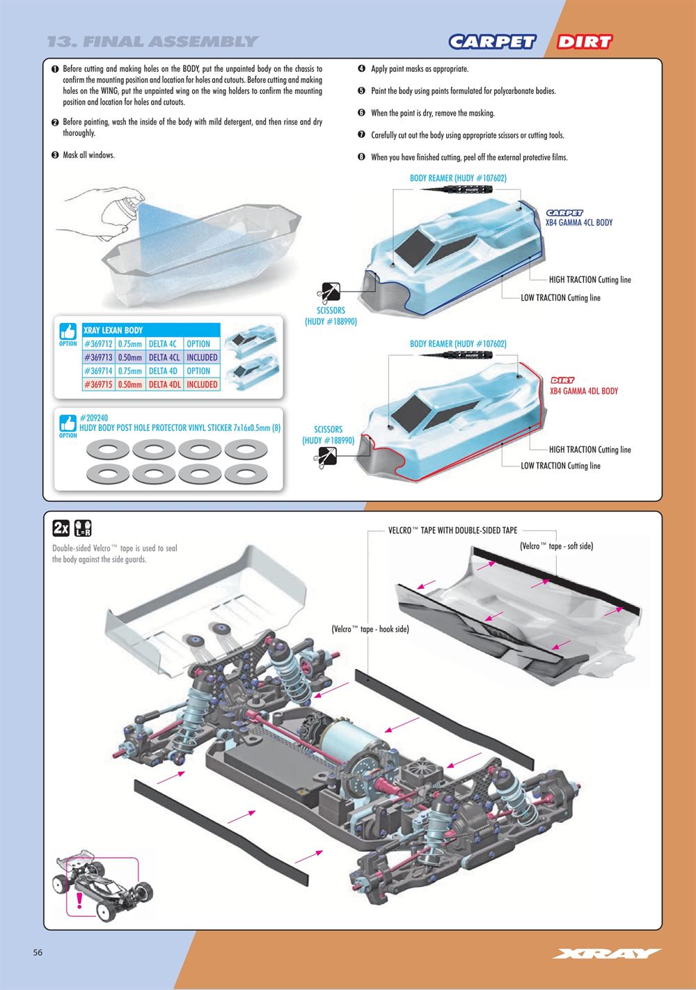 Xray - XB4C 2025 (XB4C'25) - Manual - Page 56