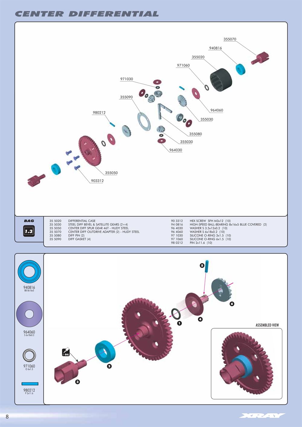 Xray - XB8 - Manual - Page 8